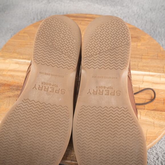 Sperry Newman Chukka Water-resistant Leather Boots Tan Brown 9 M Top Sider - Picture 9 of 9